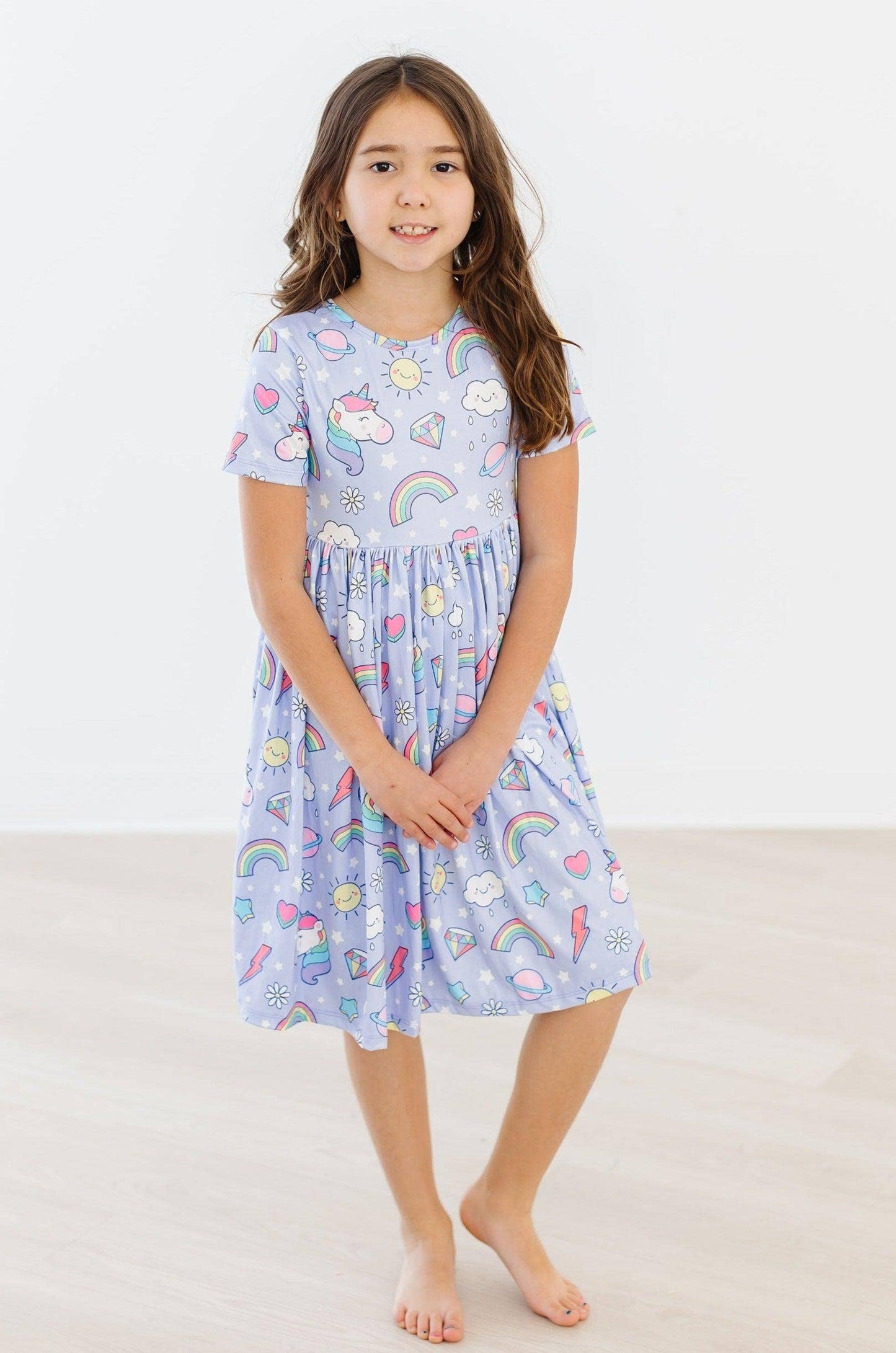 Galactic Unicorns Twirl Dress