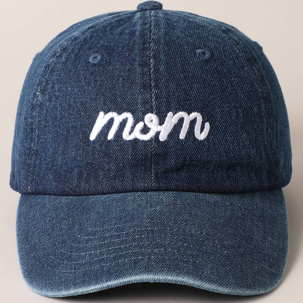 Mom Embroidered Baseball Cap