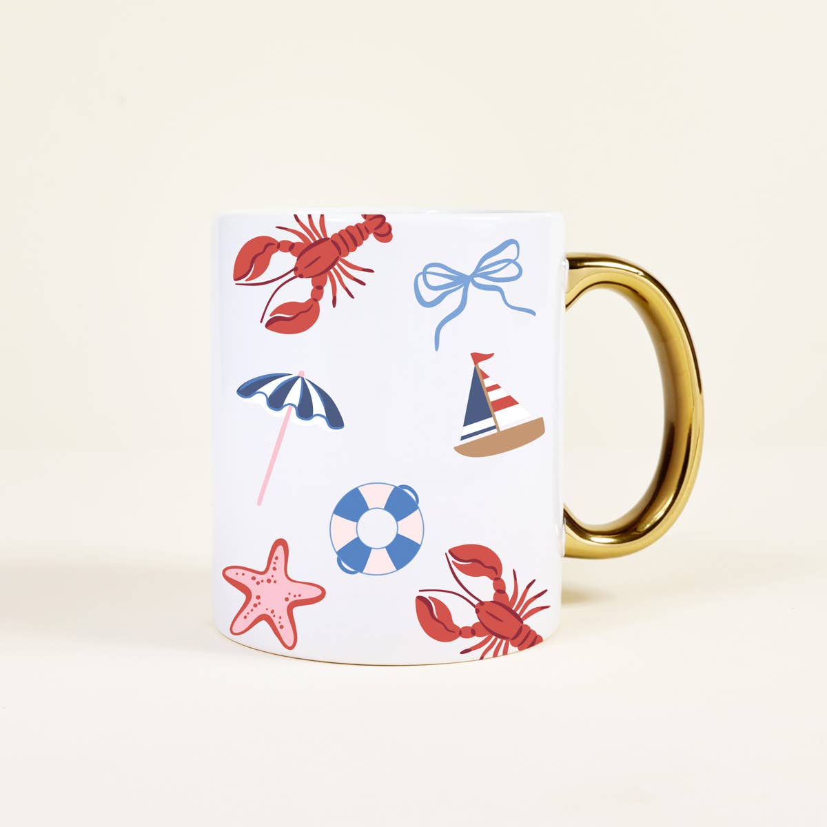 11 oz Ceramic Mug – Seaside Haven