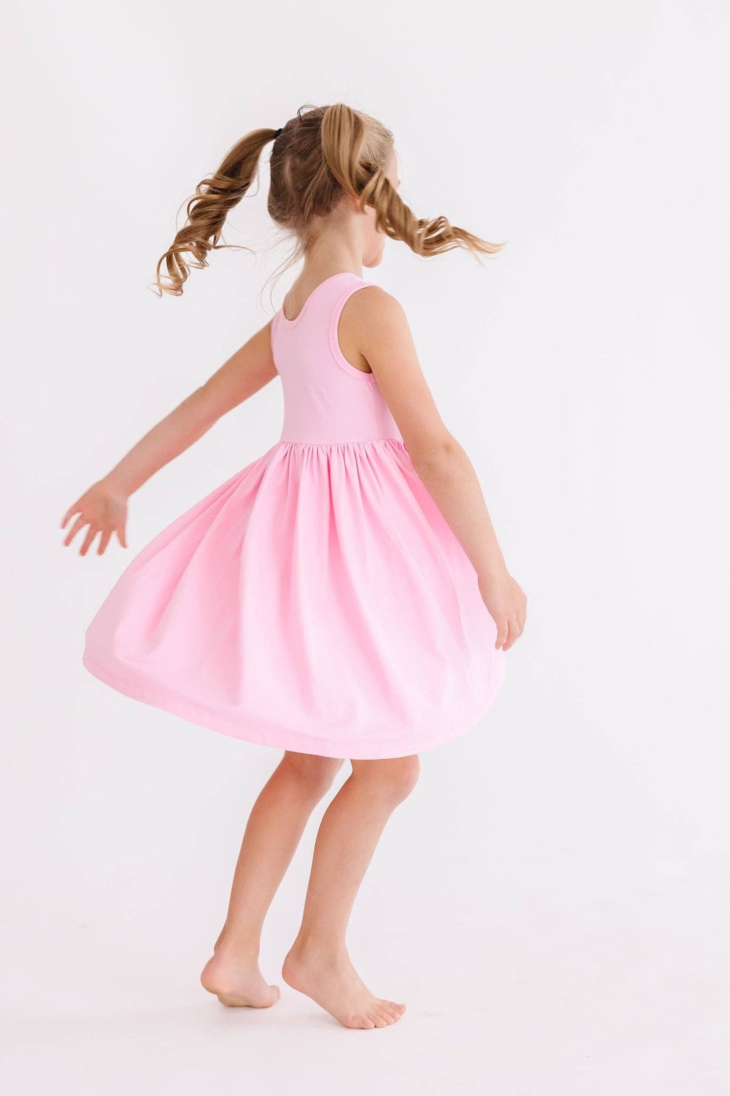 Bubblegum Pink Twirl Dress