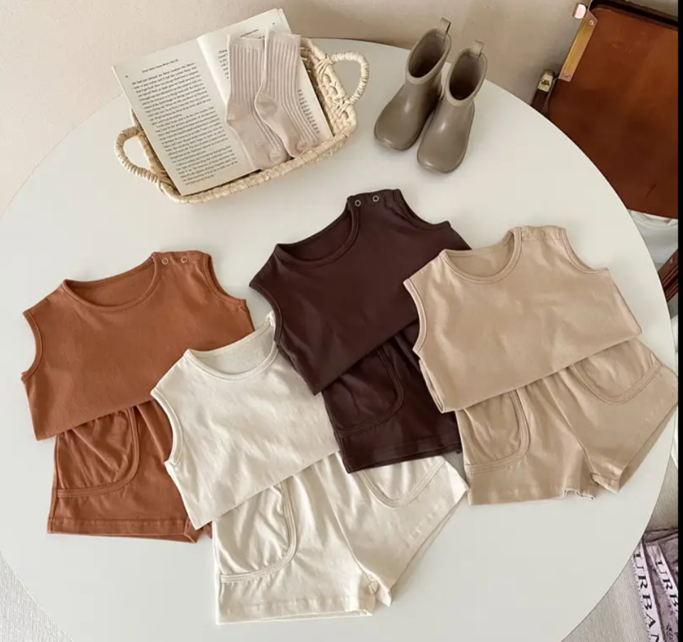 The Sammy Short Set | Cream