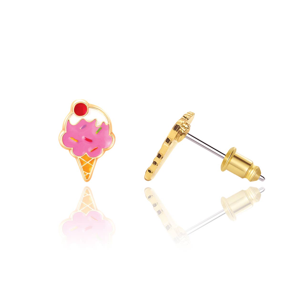 Ice Cream Dream Stud Earrings