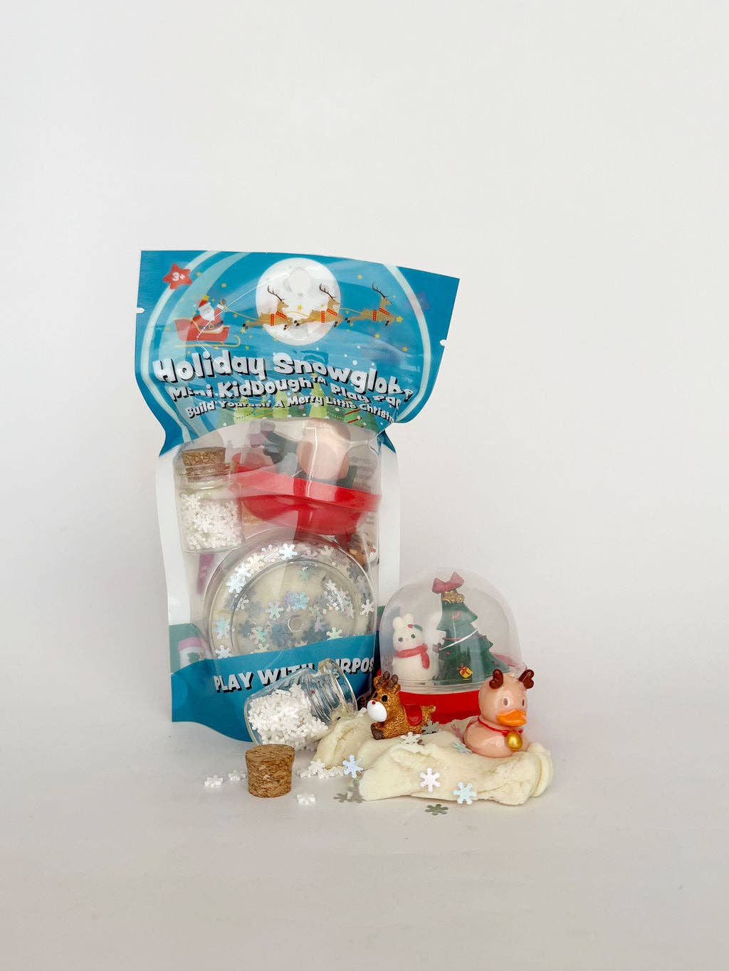 Snowglobe Mini KidDough Play Pack