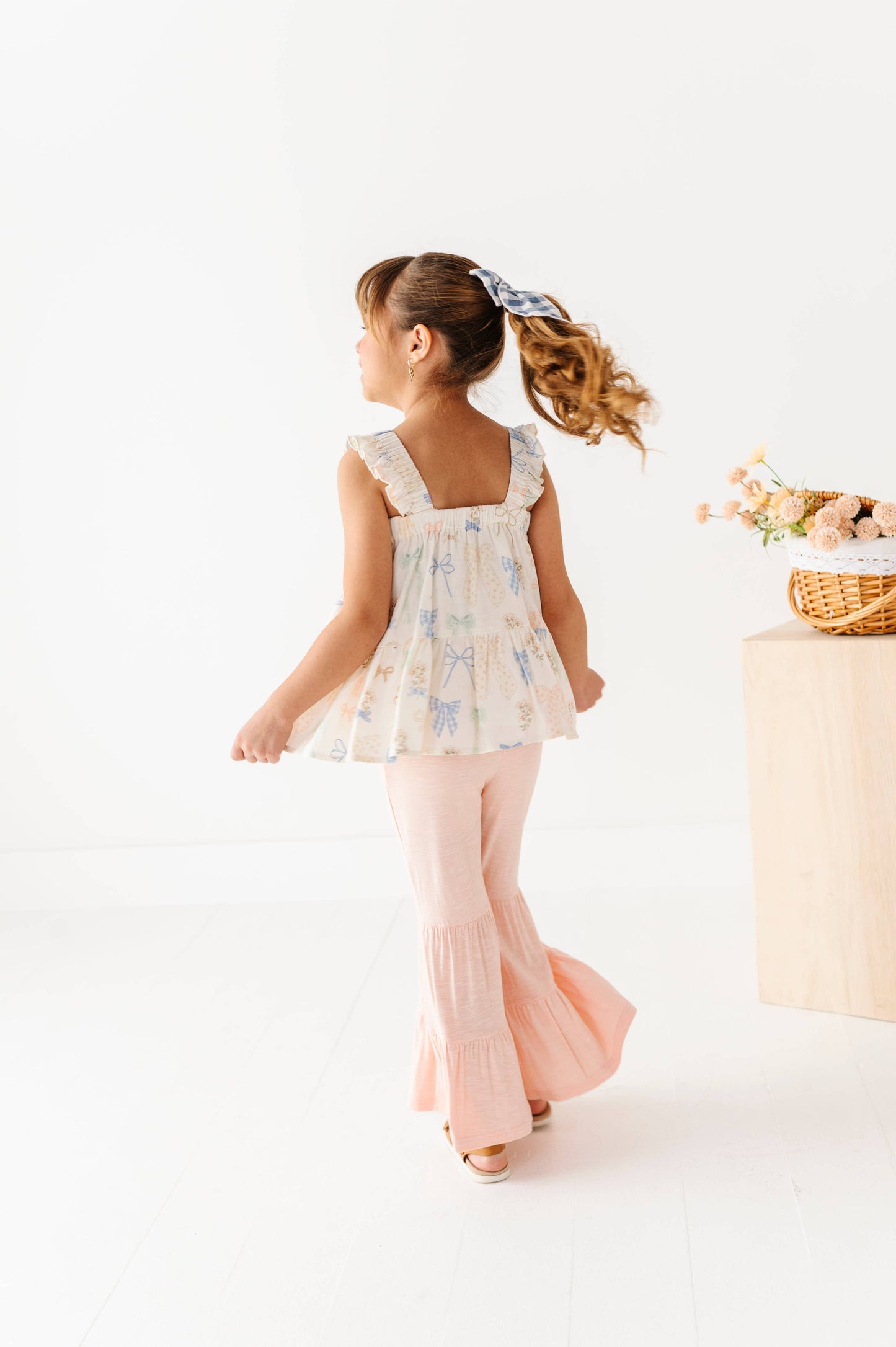 Garden Bows Peplum + Flare Set