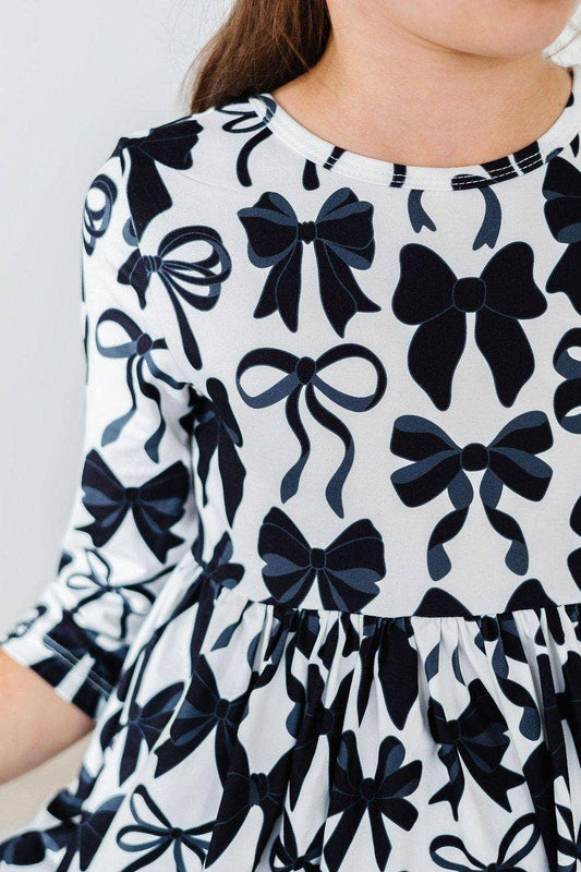 Perfectly Tied Twirl Dress