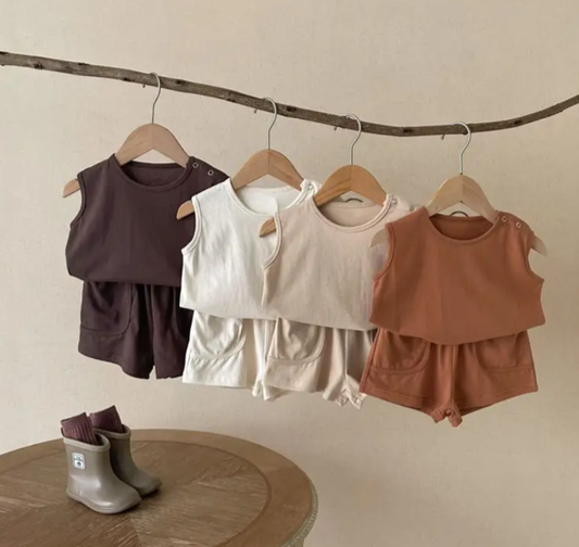 The Sammy Short Set | Cream