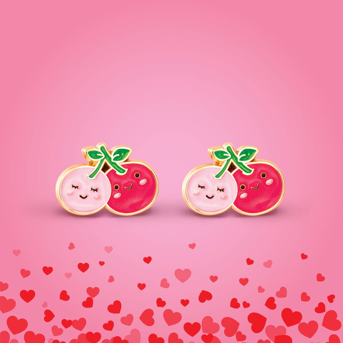 Cherry Stud Earrings