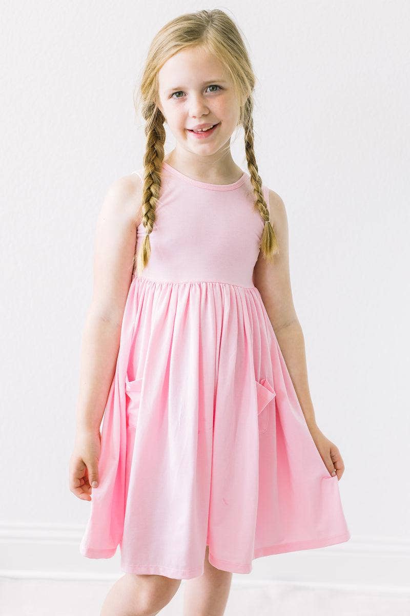 Bubblegum Pink Twirl Dress