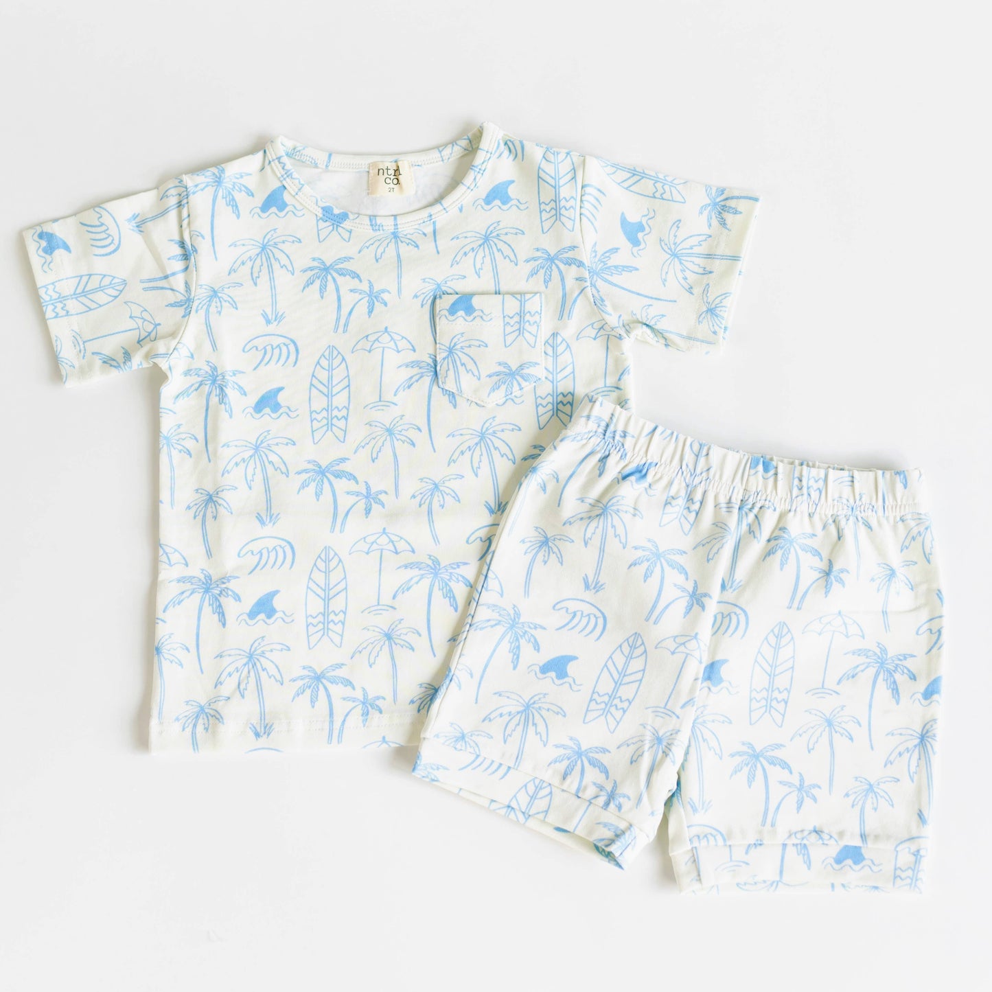 Coastal Daze Short Sleeve Set