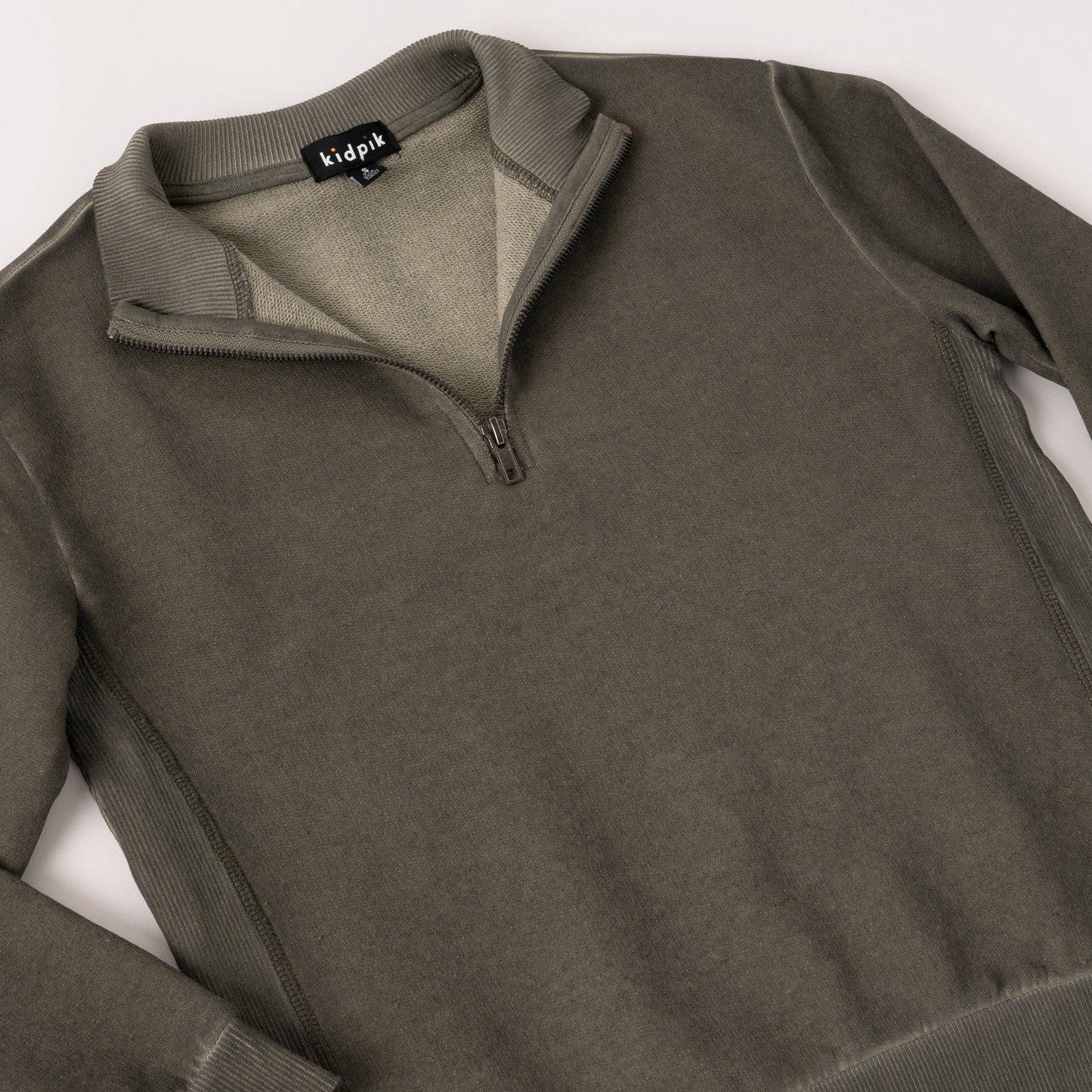 Half Zip Fleece Top