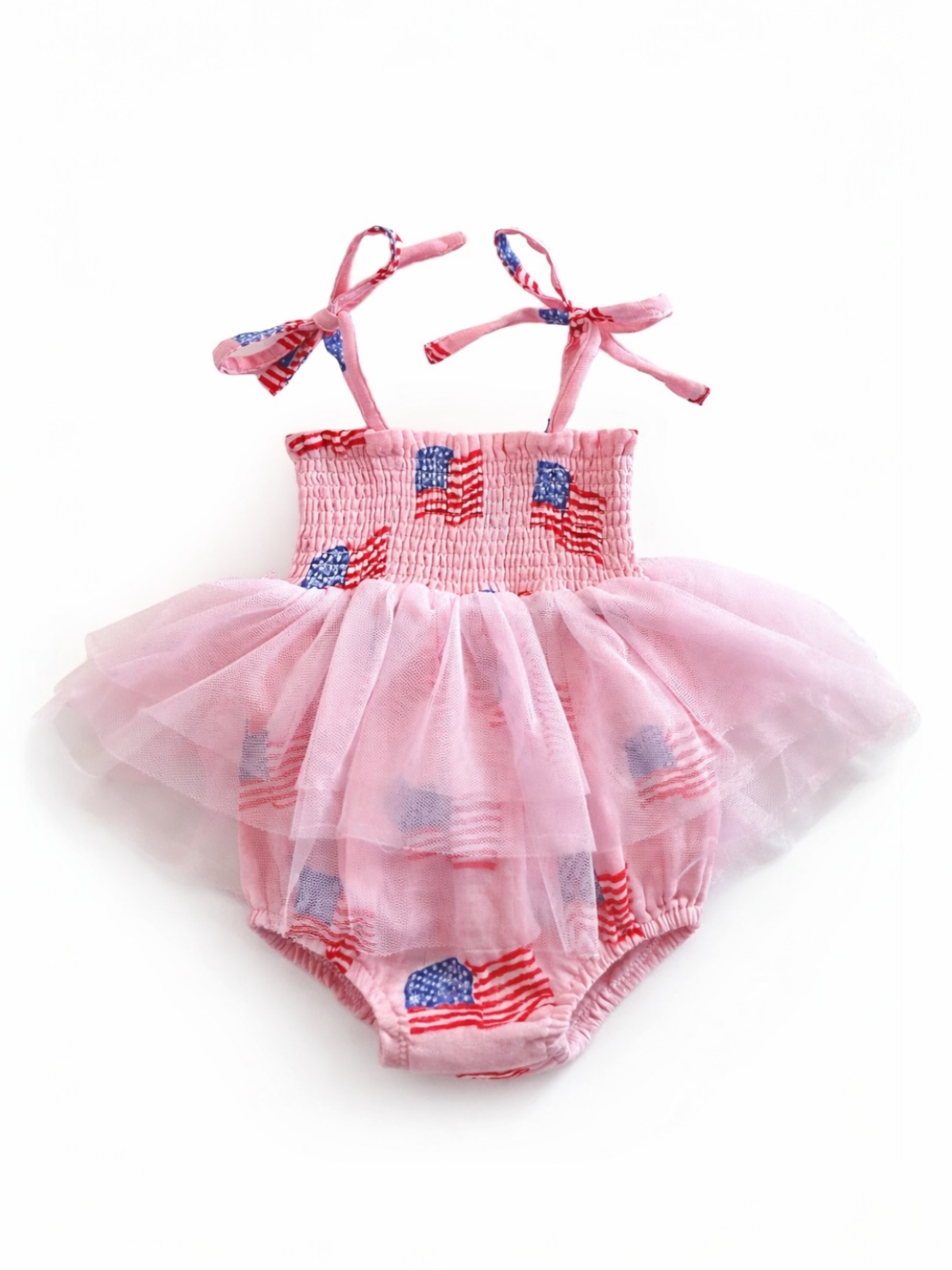 American Flag Pink Muslin Tutu