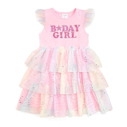 Birthday Girl Fairy Dust Tutu Dress