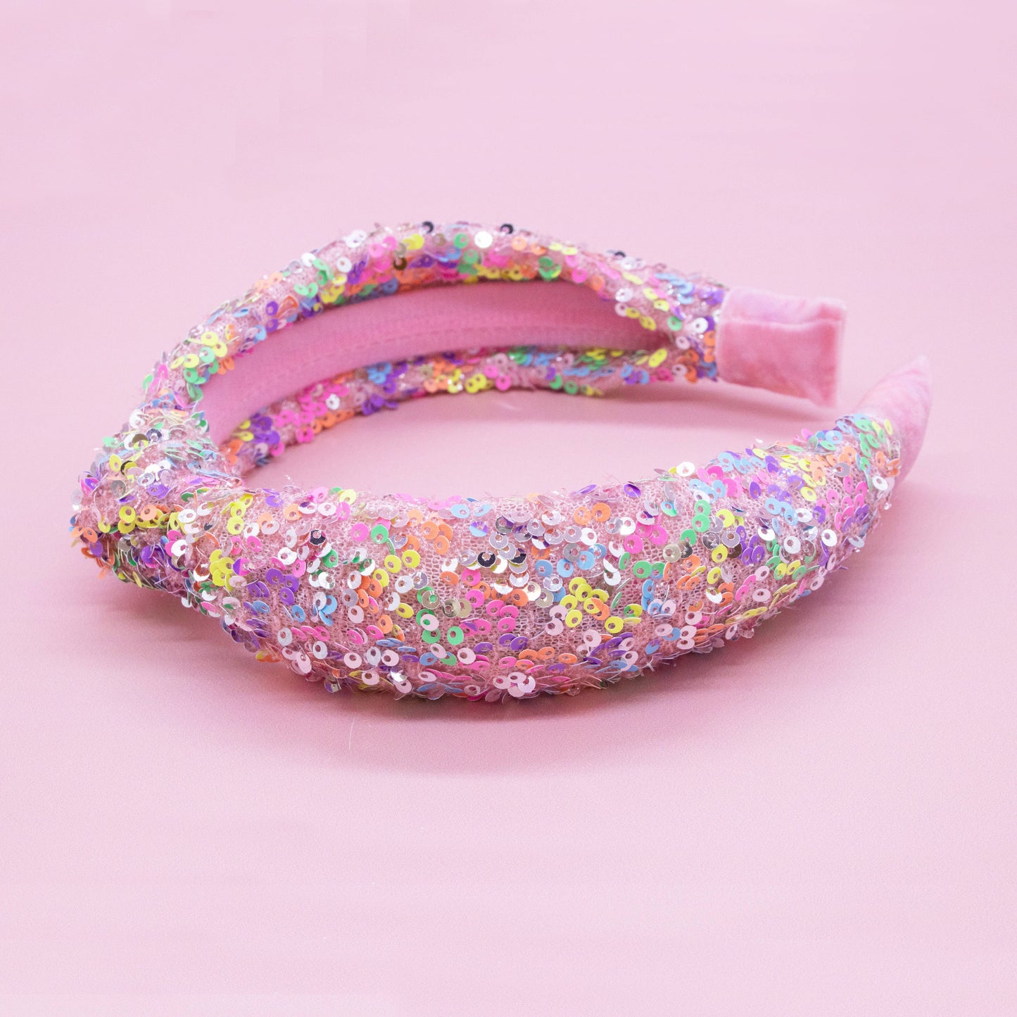 Kids Sequin Knotted Headband