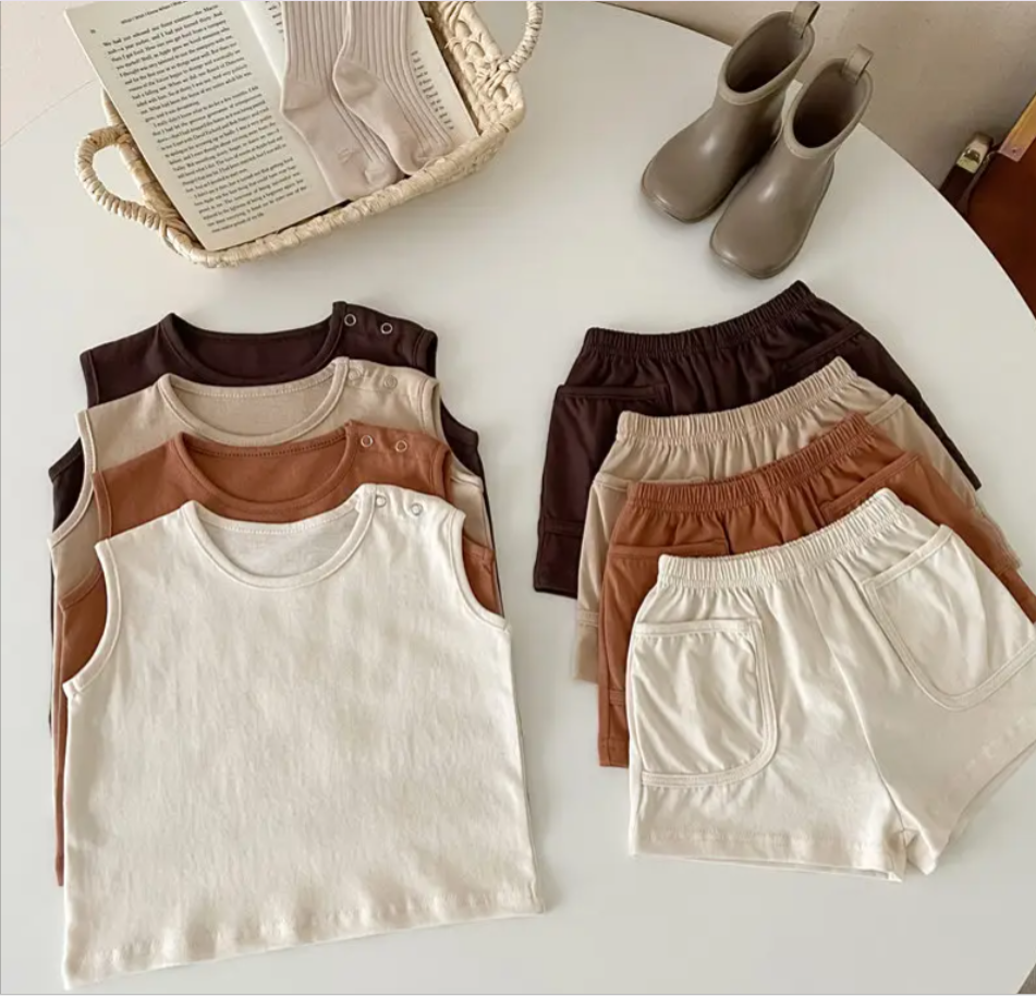 The Sammy Short Set | Cream