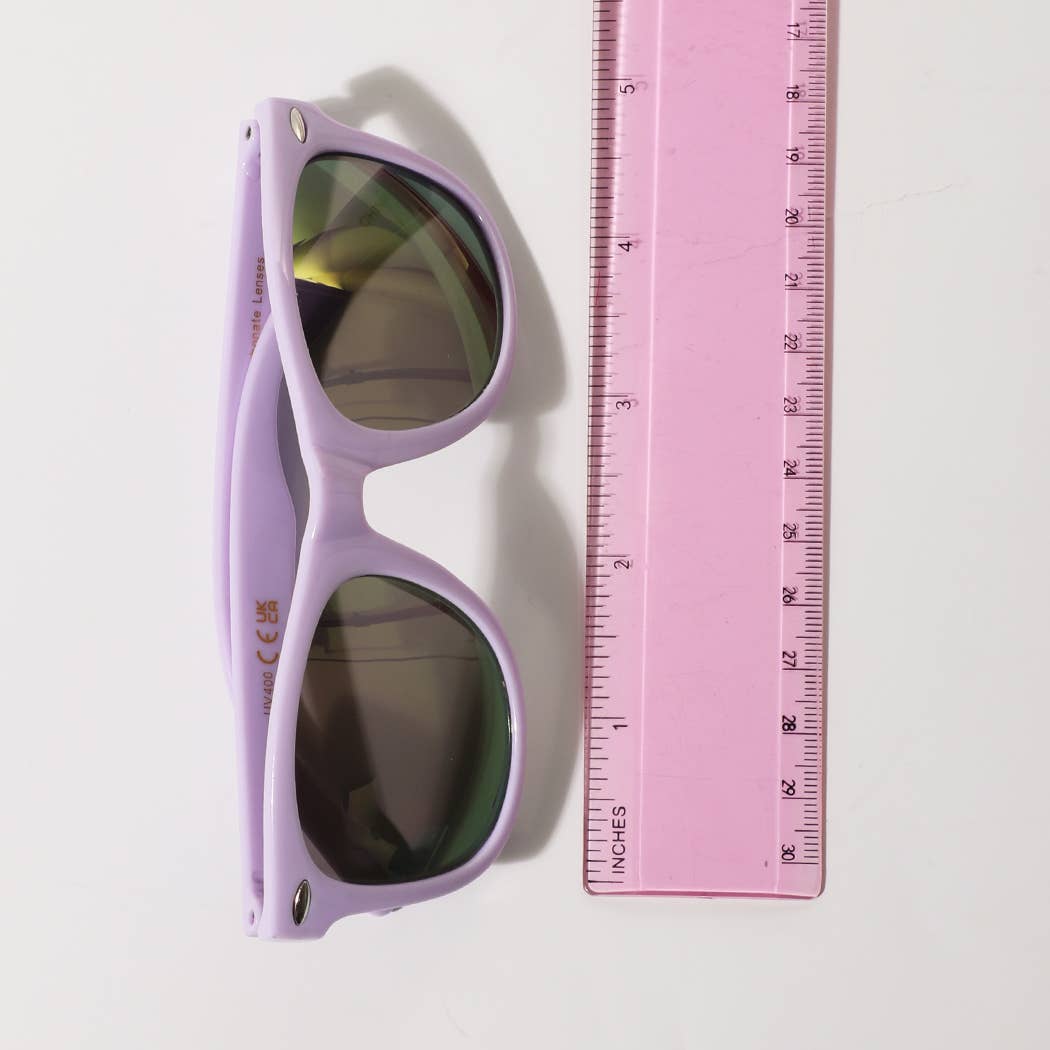 Kids Classic Square Frame Sunglasses
