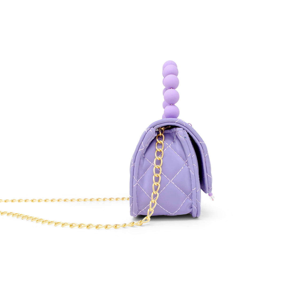 Pearl Handle Charm Handbag
