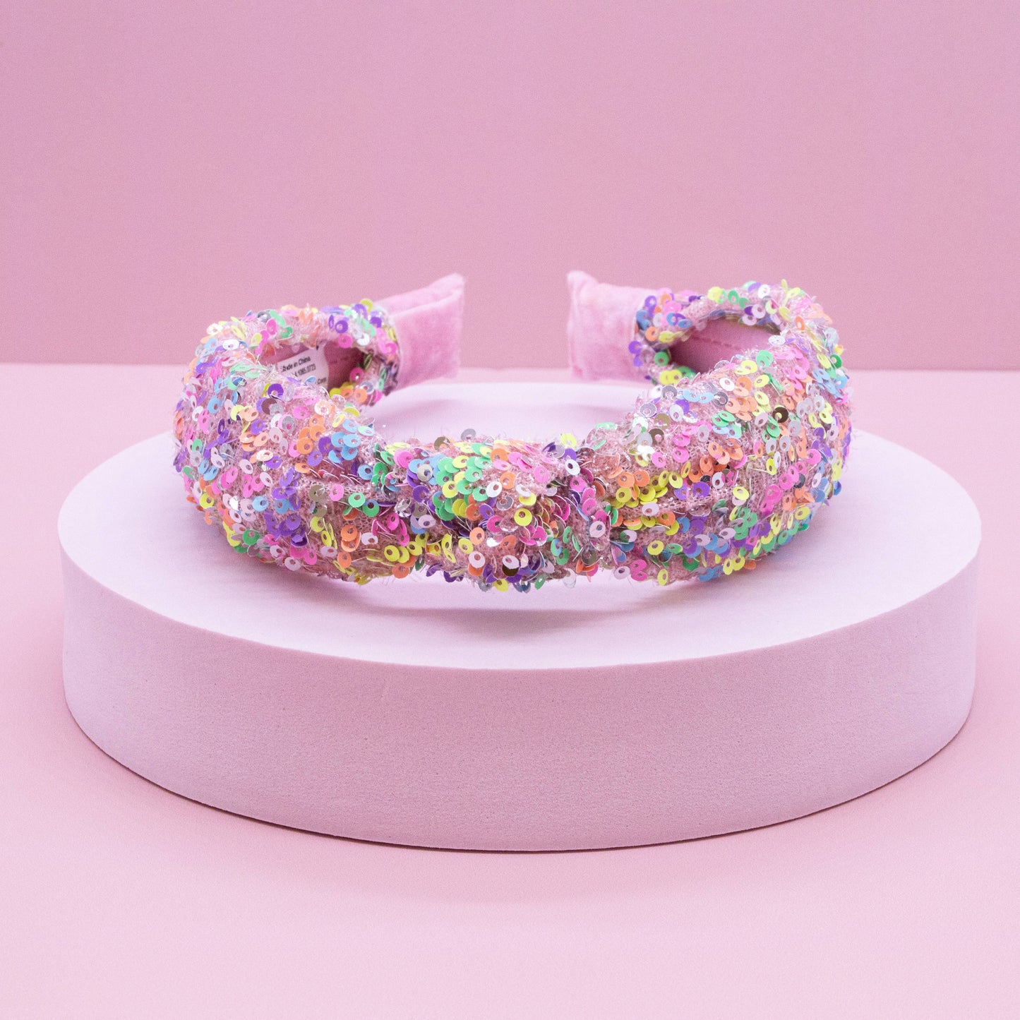 Kids Sequin Knotted Headband