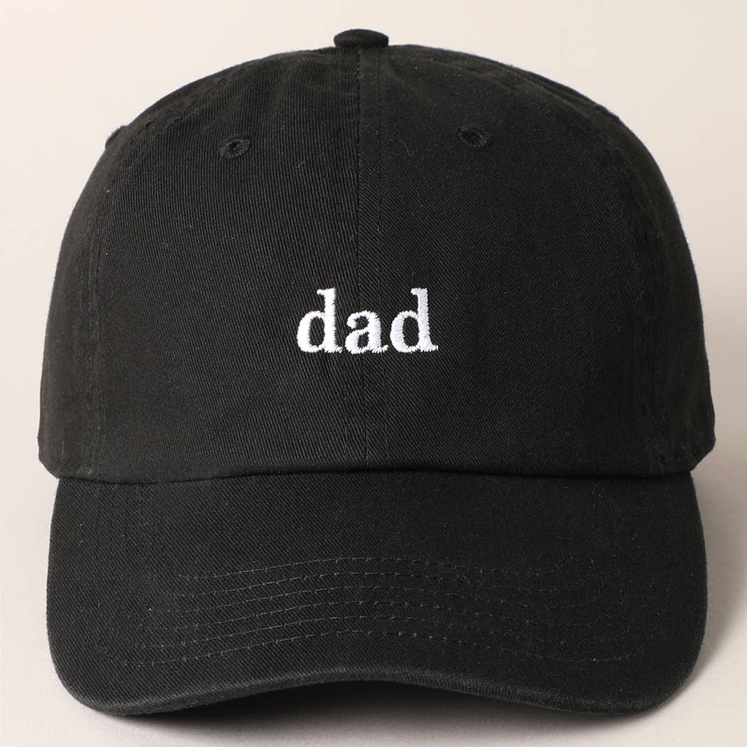 Dad Embroidery Baseball Cap