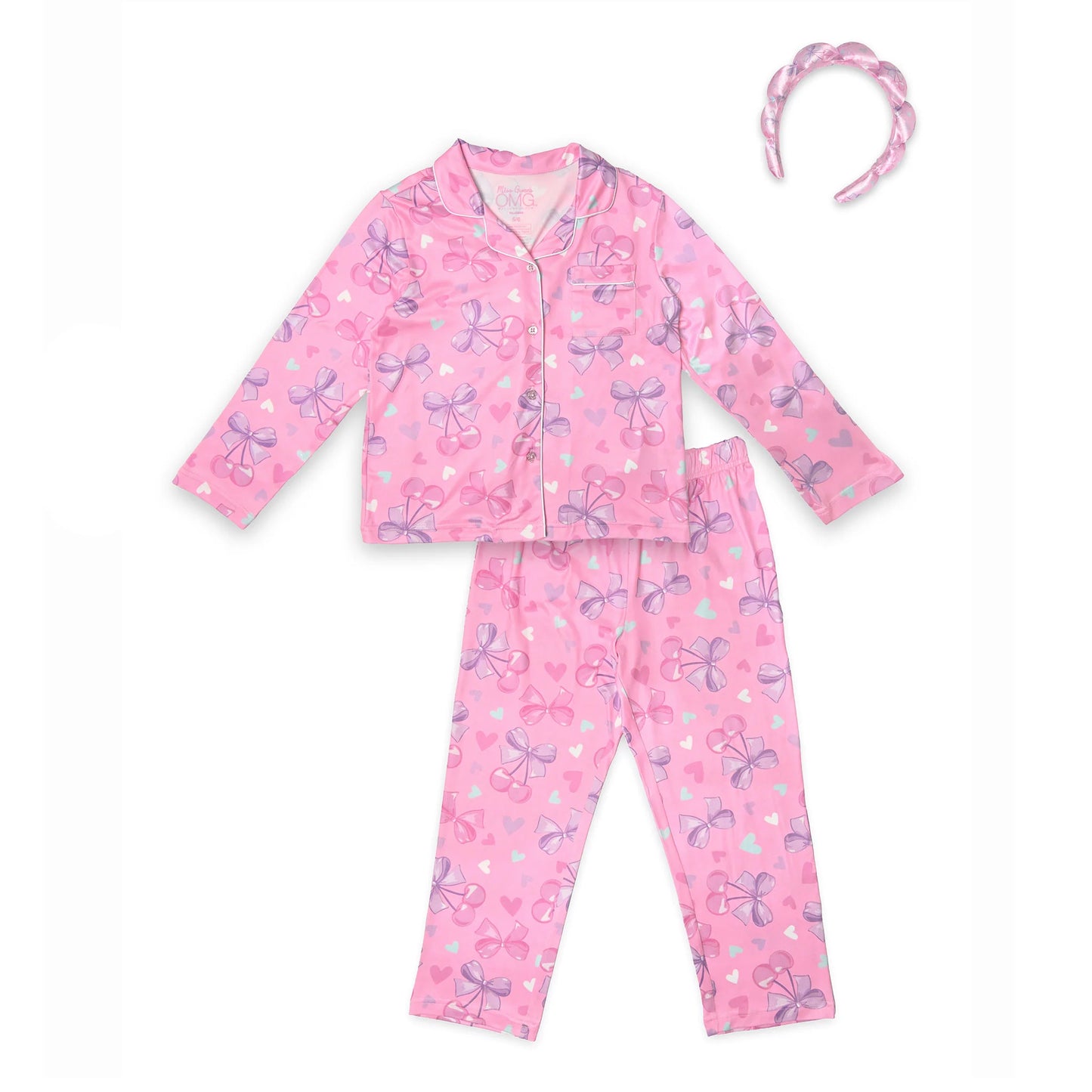 Cherry Bow Pajama Set