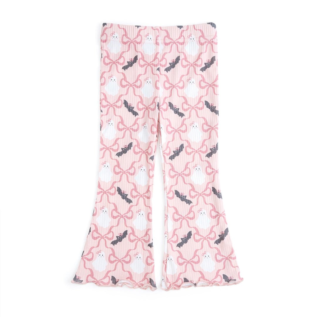 Bat And Ghost Trellis Flare Legging
