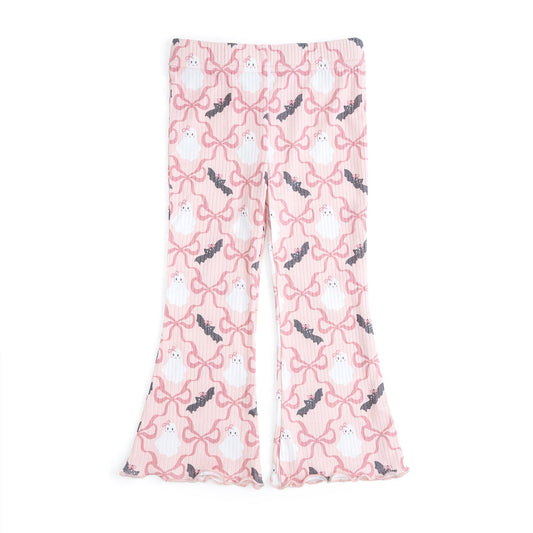Bat And Ghost Trellis Flare Legging