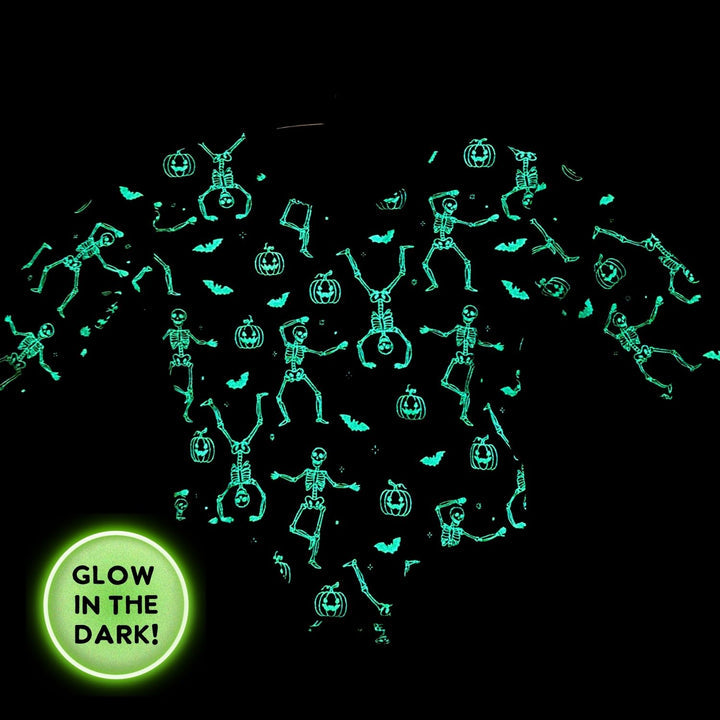 Glow In The Dark Long Sleeve Romper