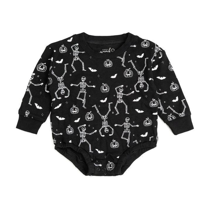 Glow In The Dark Long Sleeve Romper