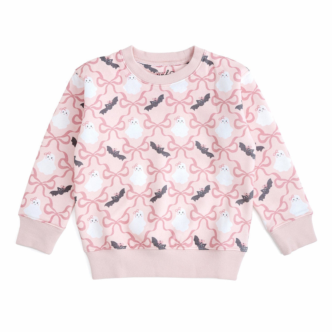 Bat And Ghost Trellis Sweatshirt