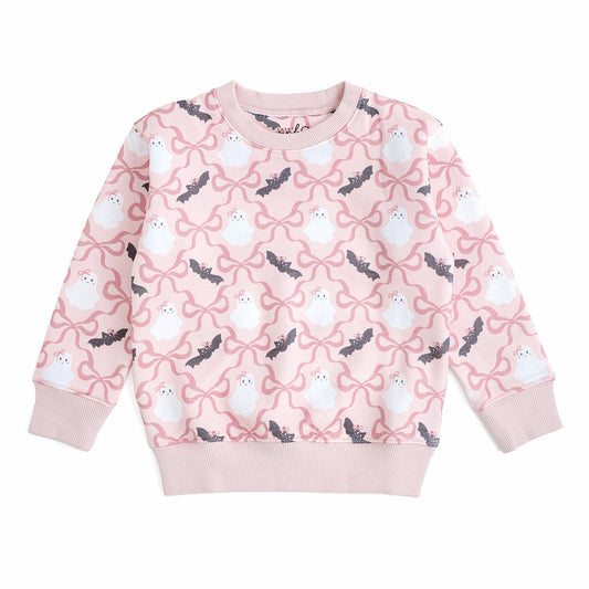 Bat And Ghost Trellis Sweatshirt
