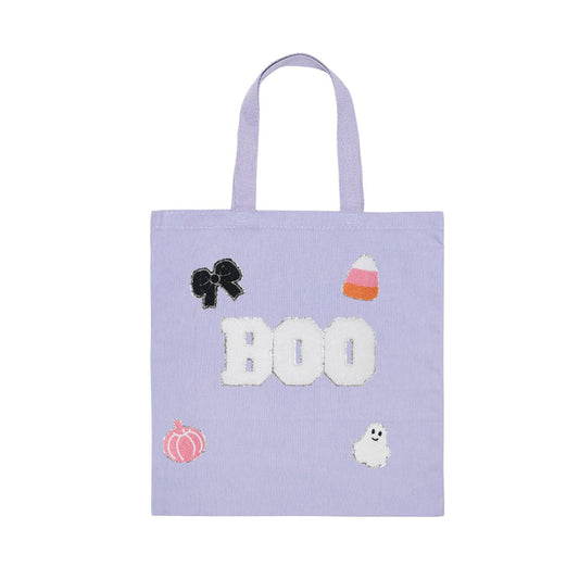 Trick or Treat Patch Halloween Tote