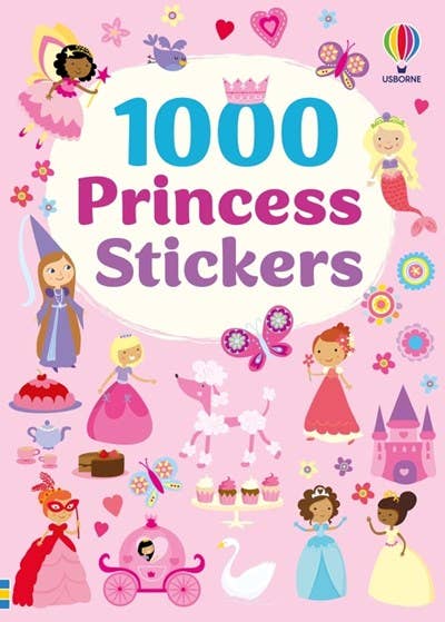 1000 Princess Stickers