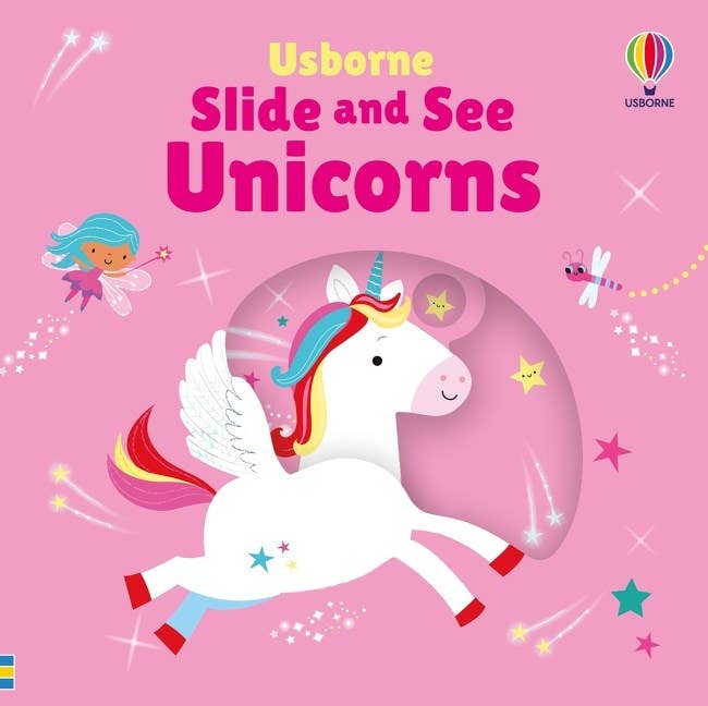 Slide And See Unicorns Board Book