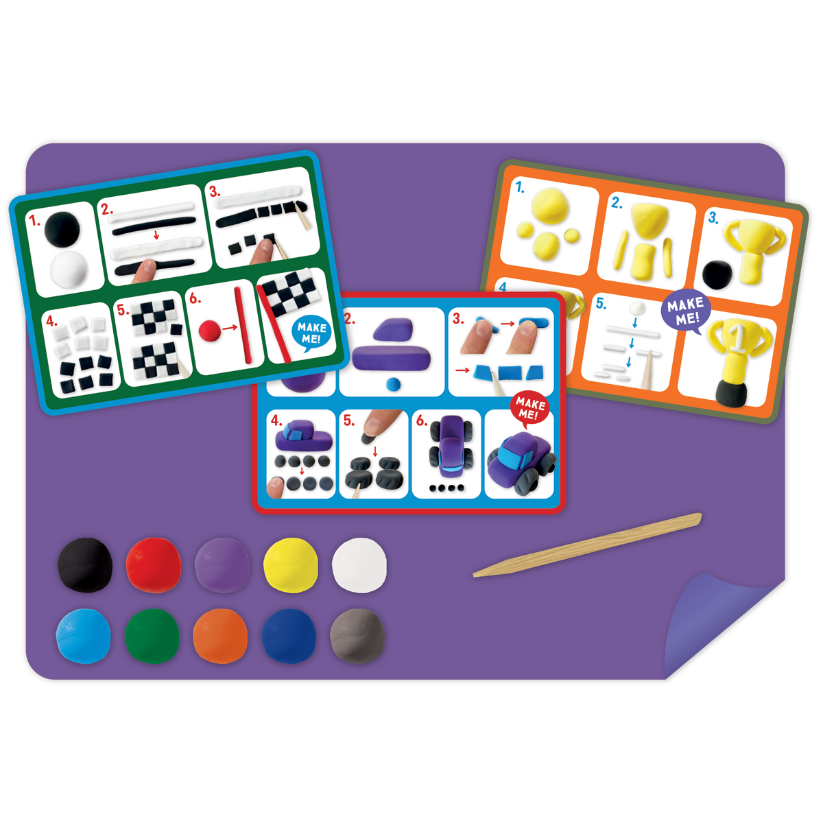 Clay & Play - Cars