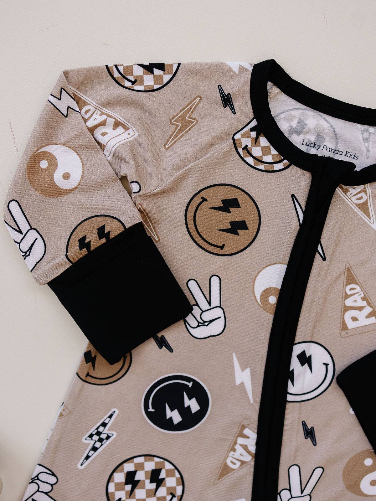 Rad Vibes Bamboo Zip Romper