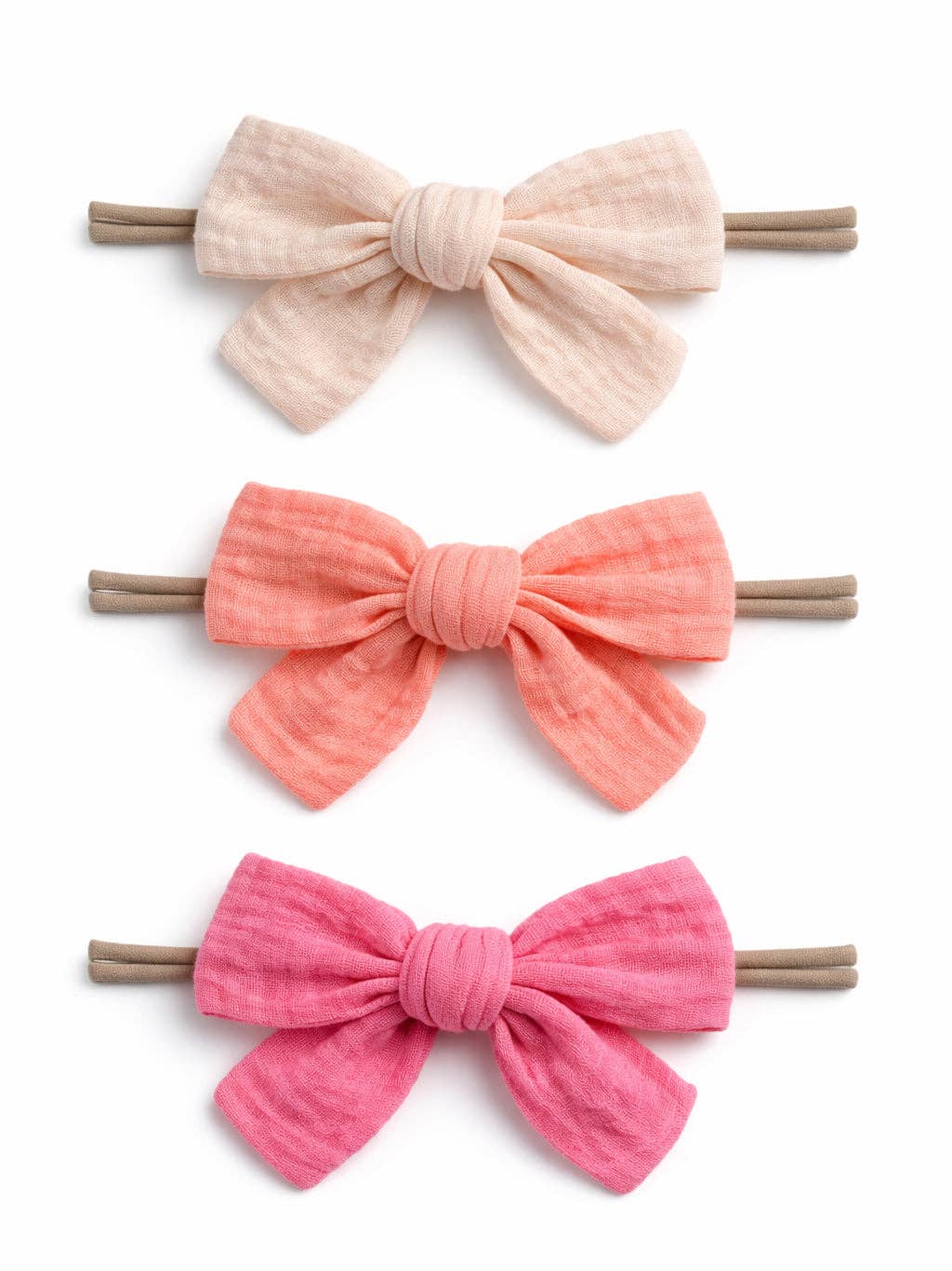 3-Pack Nylon Bows - Isla
