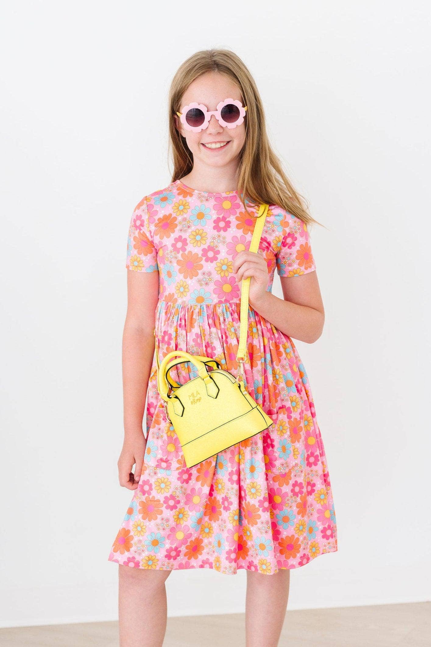 Petal Pop Pocket Twirl Dress