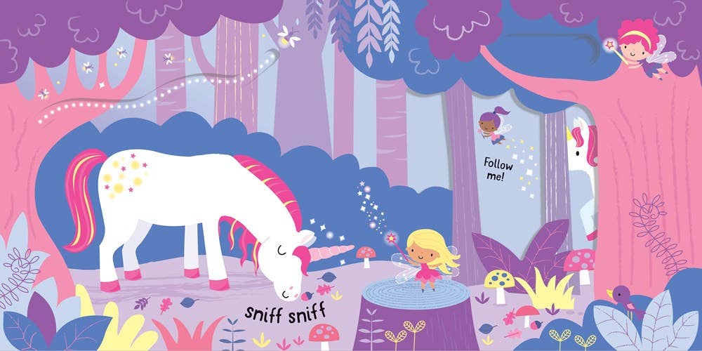 Slide And See Unicorns Board Book