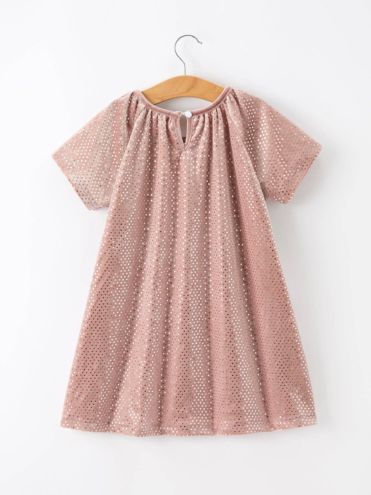 Velvet Sparkle Party Dress