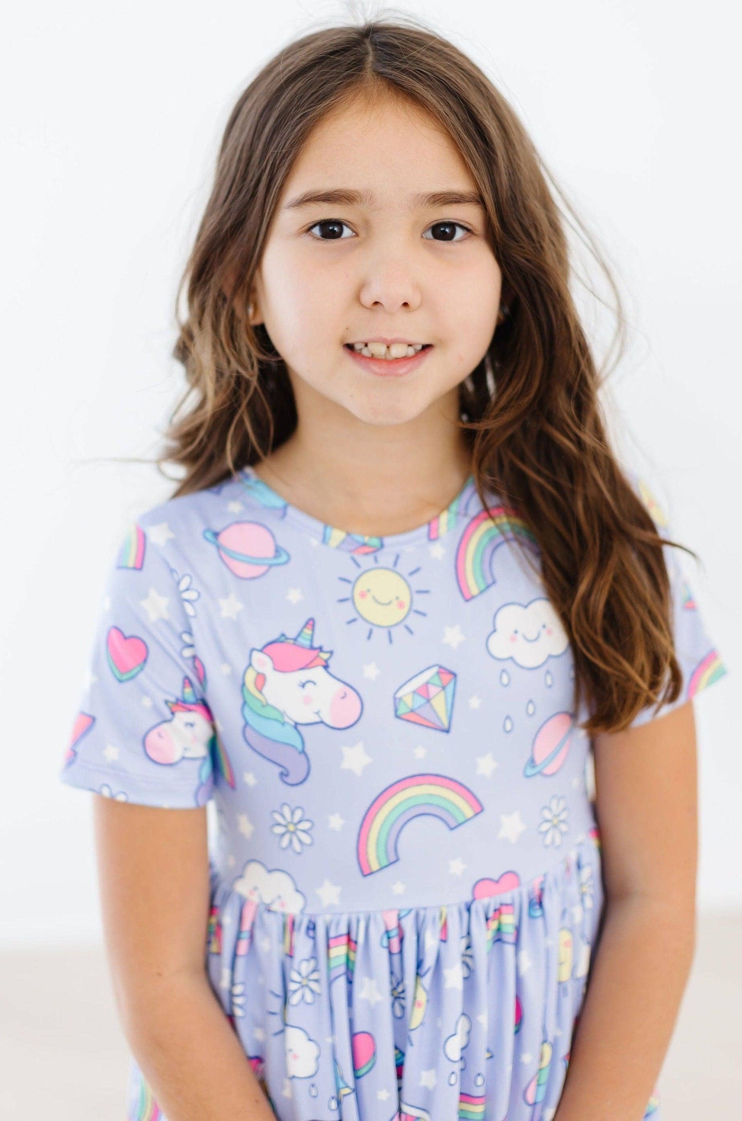 Galactic Unicorns Twirl Dress