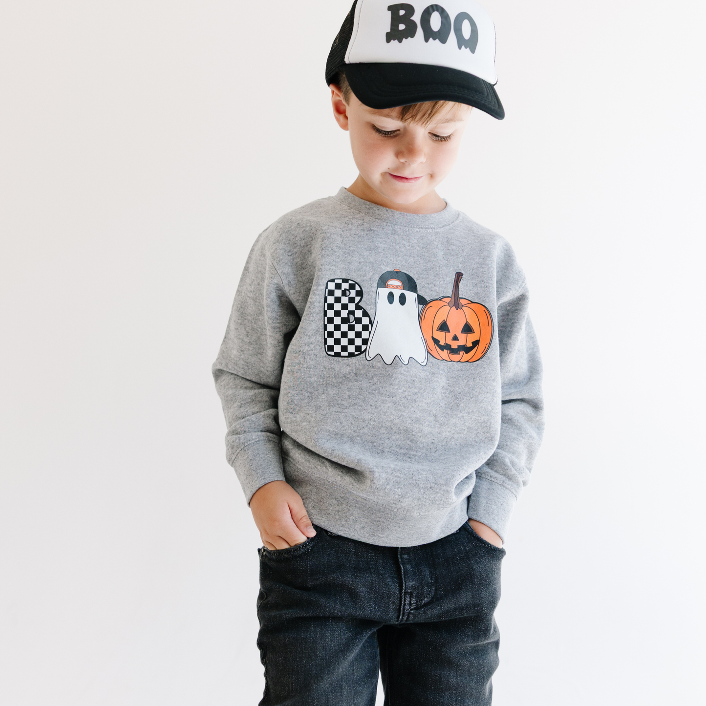 Boo Halloween Sweatshirt