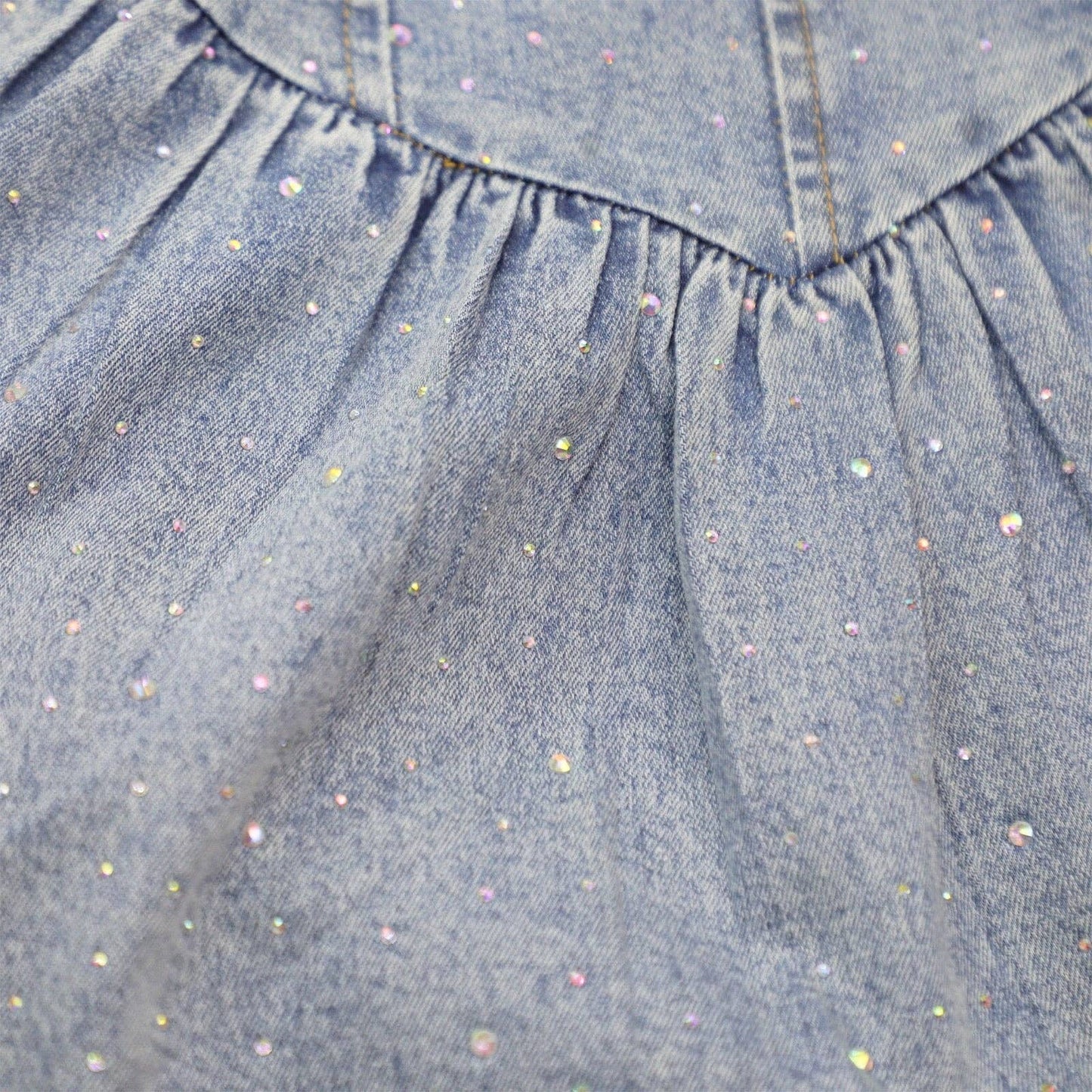 Denim Sparkle Dress