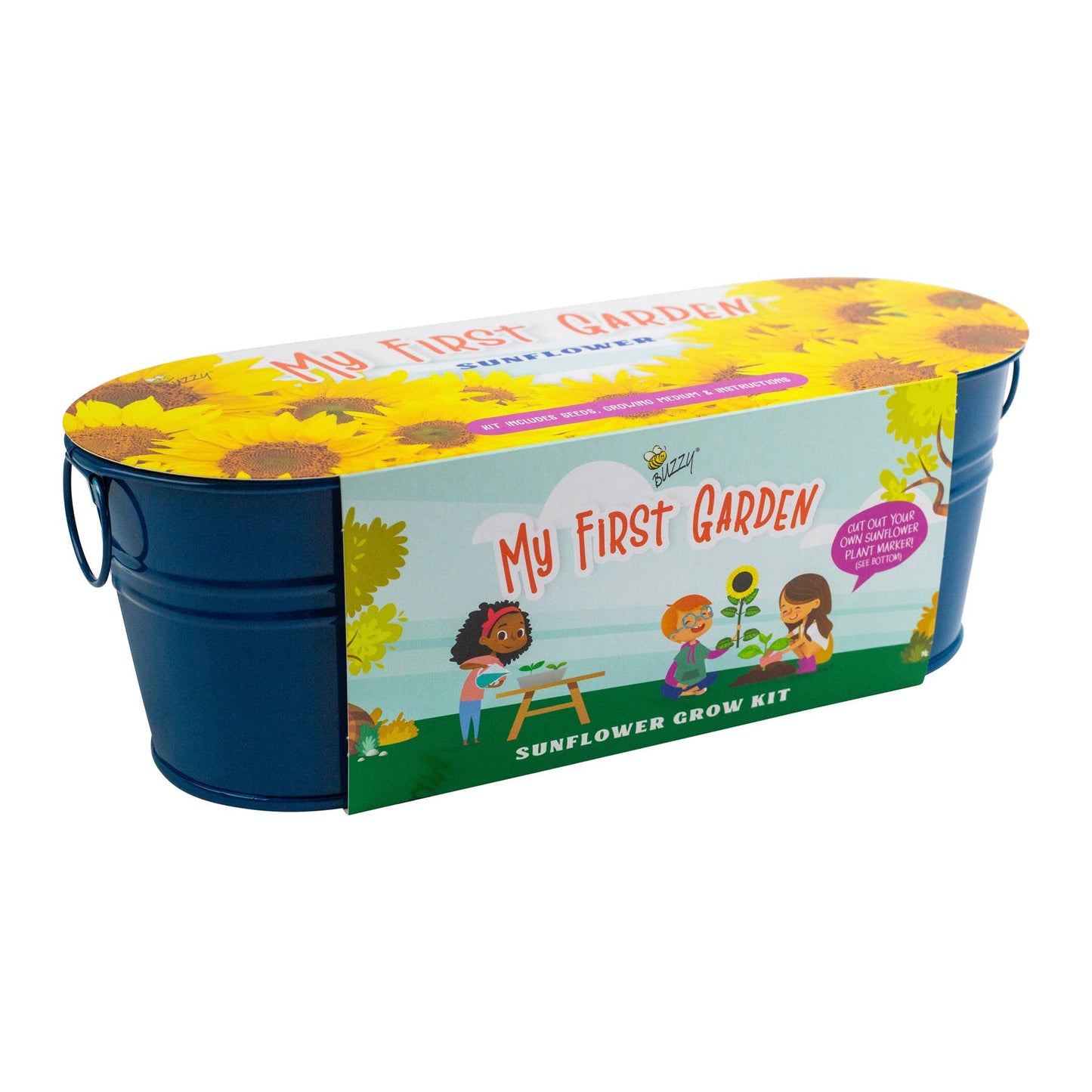Windowsill Grow Kit | Sunflower | Kids Garden