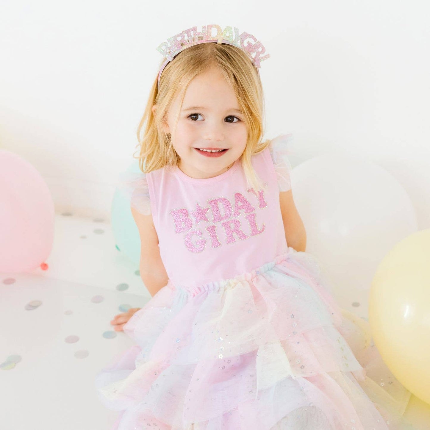 Birthday Girl Fairy Dust Tutu Dress