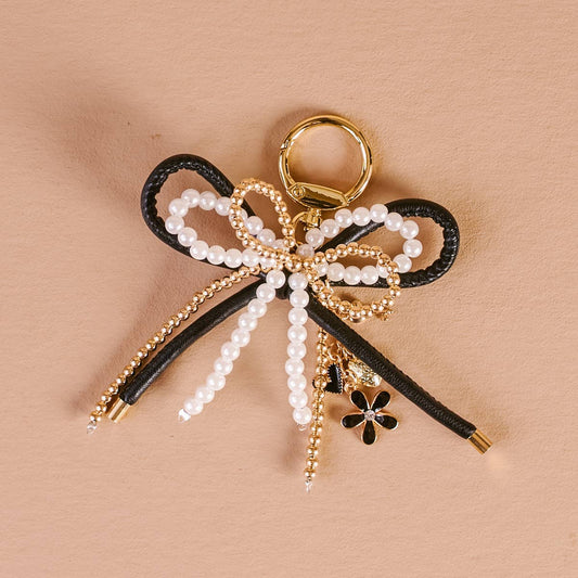 Layered Bows Bag Charm – Luxe Glam