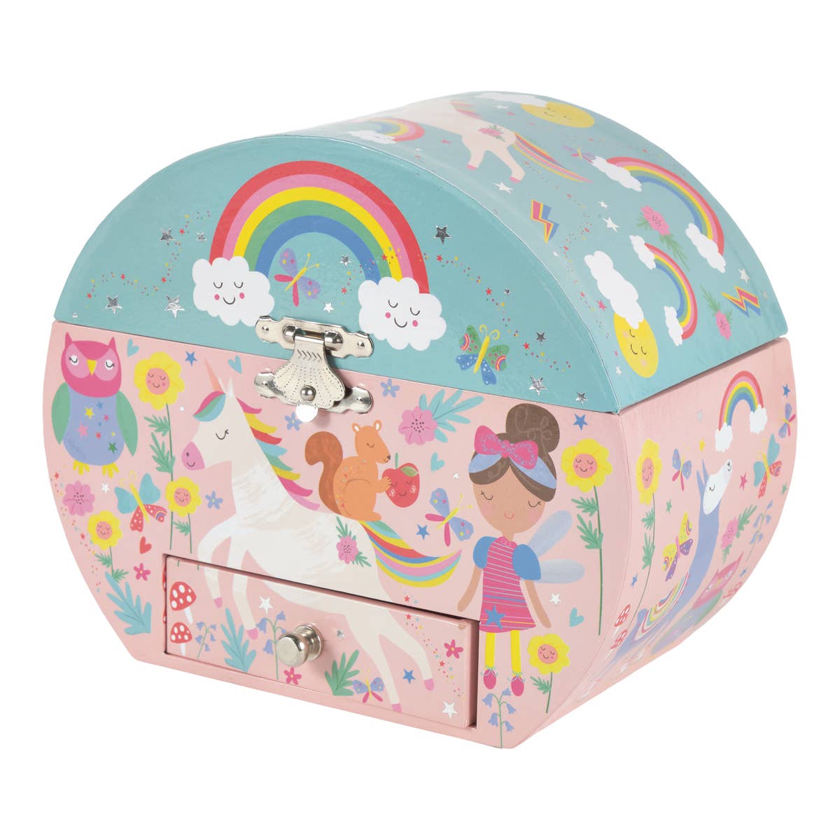 Musical Jewelry Box - Rainbow Fairy
