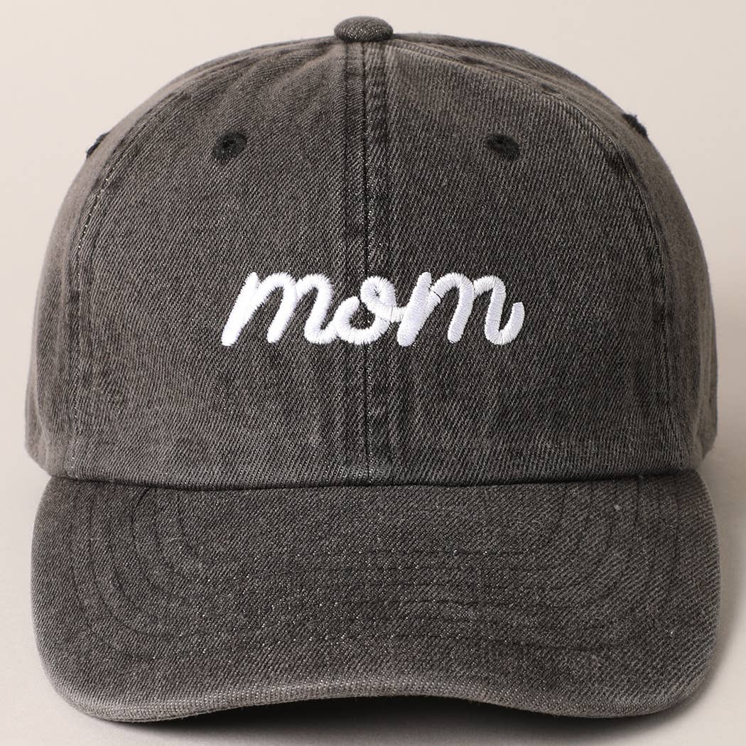Mom Embroidered Baseball Cap