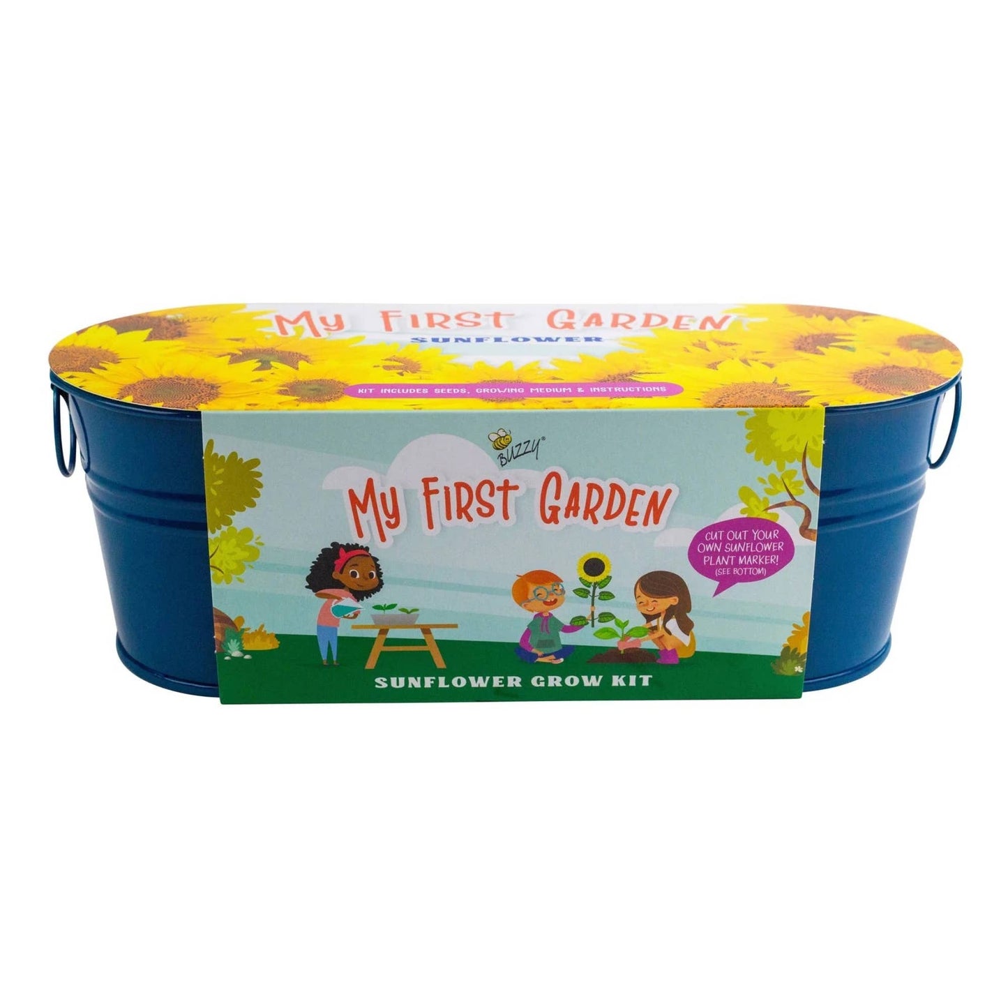 Windowsill Grow Kit | Sunflower | Kids Garden