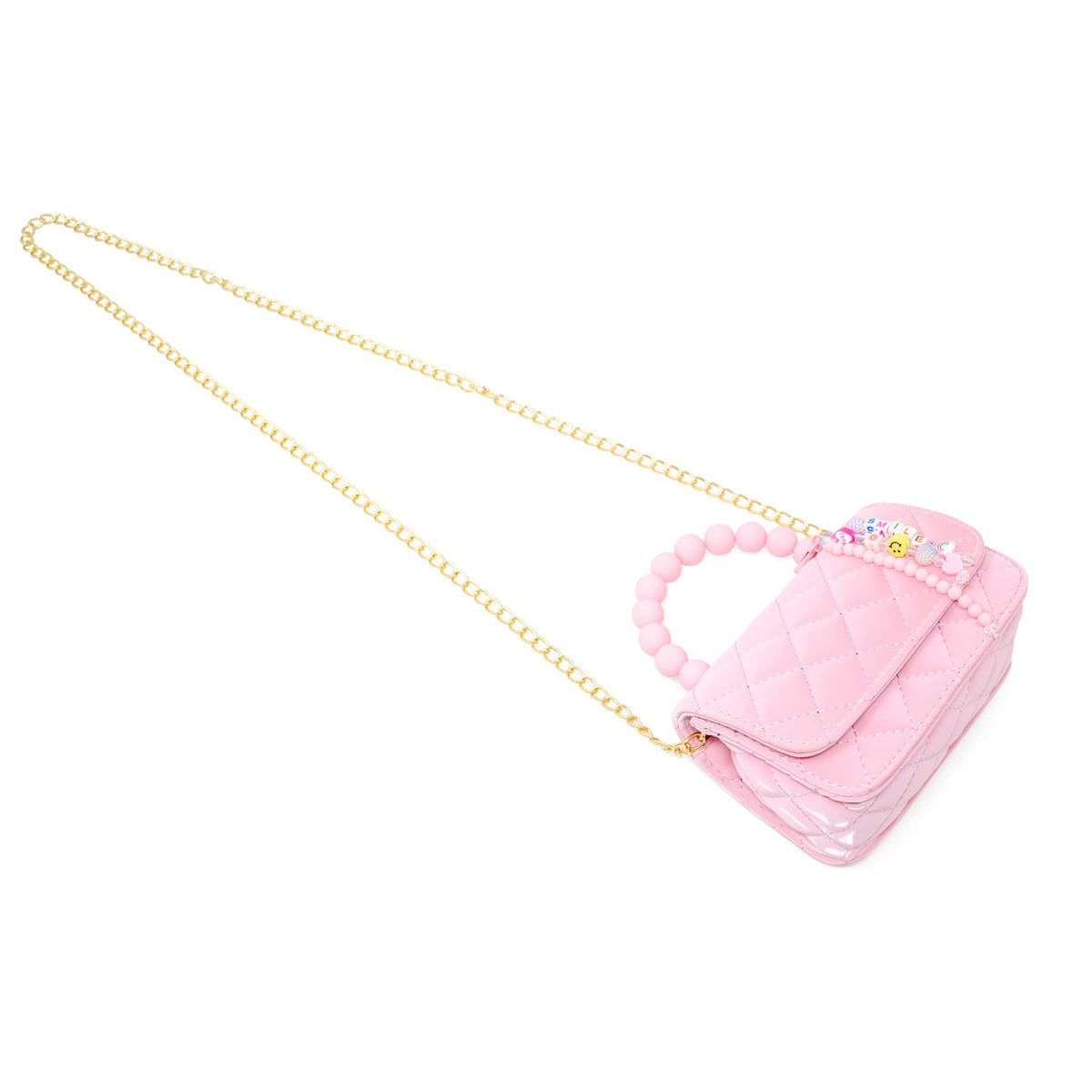 Pearl Handle Charm Handbag