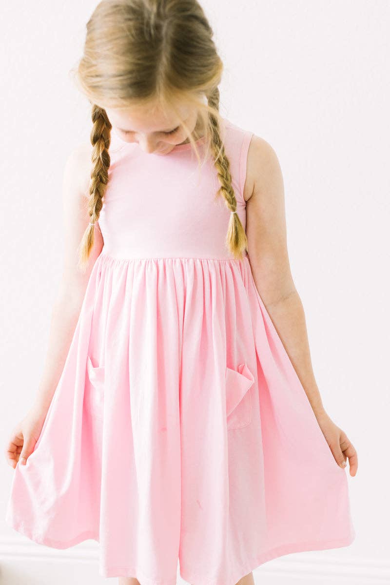 Bubblegum Pink Twirl Dress
