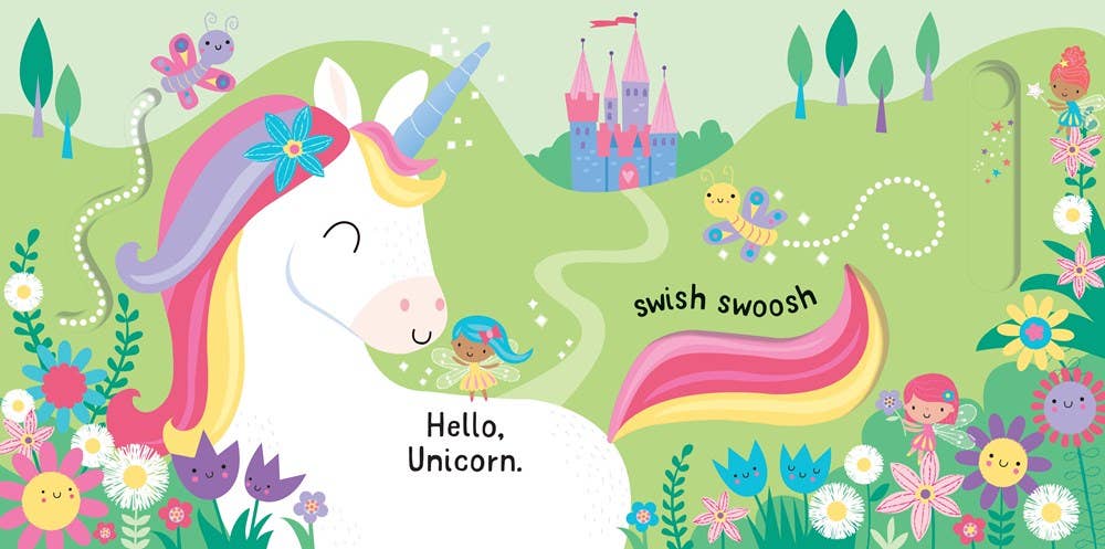 Slide And See Unicorns Board Book